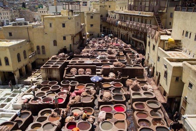 Dar Bouzoubaa Apartment Fez Bagian luar foto